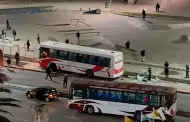 Tragedia vial: Un autobús se subió a la vereda dejando 5 heridos y una fallecida