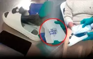 Mujer qued� detenida por intentar ingresar celular oculto en su sandalia por el D�a del Padre