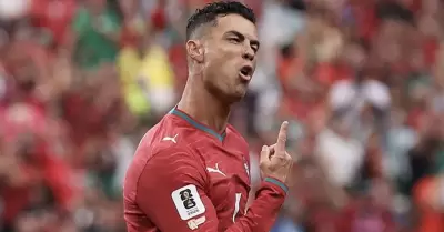 Cristiano Ronaldo se convierte en el primer jugador en anotar en 6 mundiales.