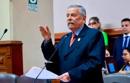 Fernando Rospigliosi fue el autor del proyecto de ley.
