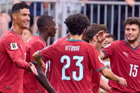 Portugal aplasto 5-0 a Uzbekist�n en la segunda fecha del Mundial 2026.