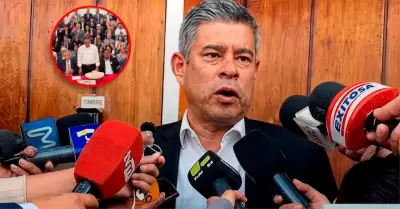 El candidato pidi� dialogo con la bancada de JP.