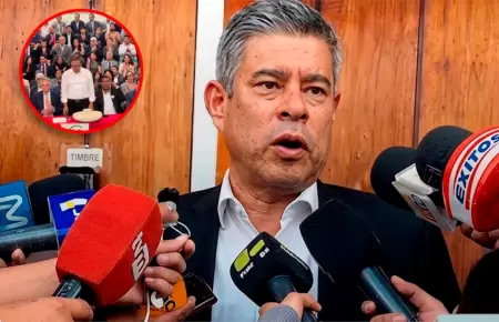 El candidato pidi� dialogo con la bancada de JP.