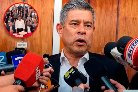 El candidato pidi� dialogo con la bancada de JP.