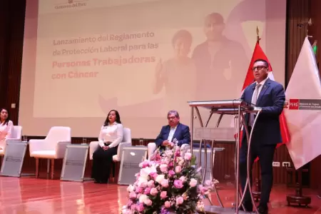 MTPE presenta reglamento que protege a pacientes con c�ncer