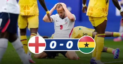 El equipo europeo perdi� una ocasi�n clara de gol a los pies de Kane.