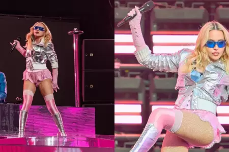 Madonna confiesa que se qued� sin cart�lago en una pierna por bailar con tacones