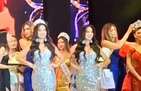 Milett Figueroa corona a la candidata equivocada