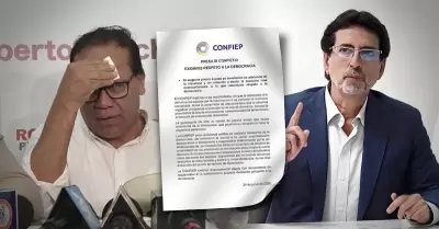 CONFIEP se pronuncia contra denuncias de "fraude en desarrollo"
