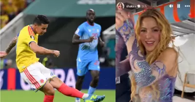 Shakira se pronuncia ante el triunfo de Colombia en el partido contra RD del Con