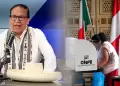 Roberto S�nchez sostiene posici�n de nulidad de votos en el exterior: "No puedes cambiar las reglas"