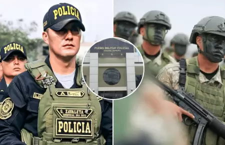 Fuero privativo militar-policial no est� distribuido por efectivos militares y p
