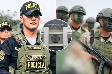Fuero privativo militar-policial no est� distribuido por militares y polic�as