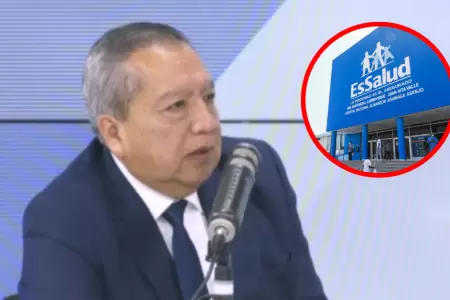 Presidente de EsSalud se pronuncia sobre desabastecimiento de medicamentos