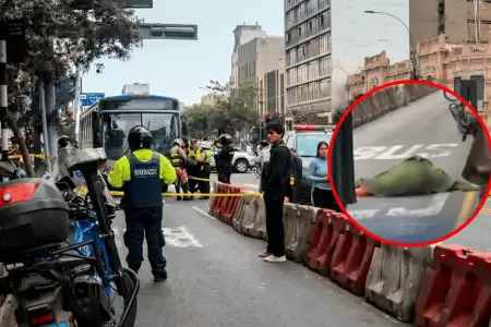 Orientadora de ATU pierde la vida tras ser atropellada por bus del Corredor Azul