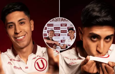Adri�n Quiroz vestir� la camiseta de Universitario en el Torneo Clausura 2026