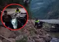 Tragedia en Jun�n: Cantante folcl�rica queda grave y su esposo muere al caer auto al r�o Peren�