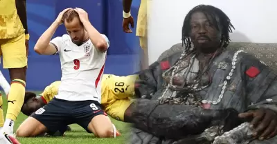 El espiritista se atribuy� el logro del empate de los ingleses frente a Ghana.