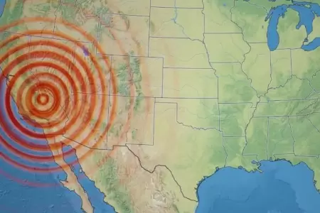 Temblor remece el norte de California.