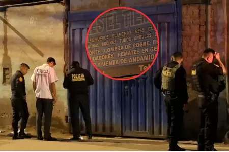 Dejan explosivos y nota de amenaza en chatarrer�a