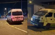 Ventanilla: Sicarios asesinan a chofer de combi en plena ruta y con la unidad llena de pasajeros