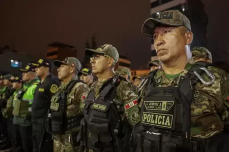 Estado de emergencia en Lima y Callao