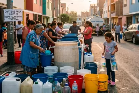 Sin servicio de agua potable el 26 de junio.