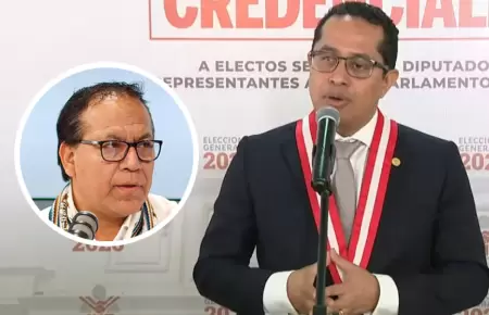 Presidente del JNE descarta cualquier narrativa de fraude en segunda vuelta.