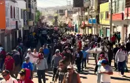 Gore Moquegua realiza protesta de 48 horas en contra de ley que modifica límites con Tacna: "Quita territorio a nuestra región"