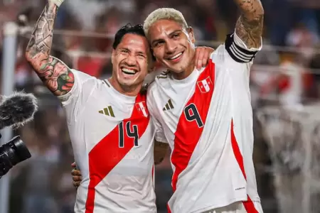 Paolo Guerrero le dese� lo mejor a Gianluca Lapadula en la 'U'.