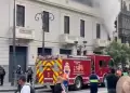 Nuevo incendio se registra en el Centro Hist�rico de Lima, HOY, jueves 25 de junio: Vivienda es consumida en llamas
