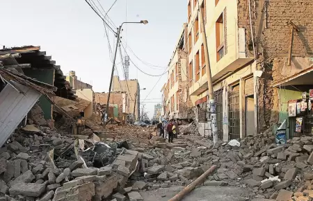 M�s de 300 mil viviendas colapsar�an ante un gran terremoto en el pa�s