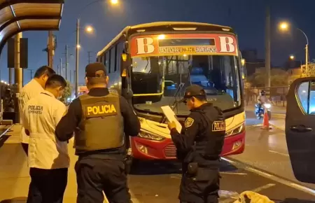 Sicario balea a chofer de bus 'La Roma' y se salva de milagro