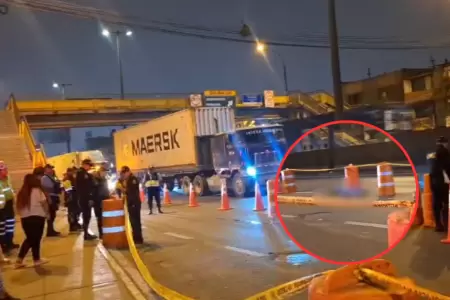 Estudiante muere en accidente entre motocicleta y tr�iler