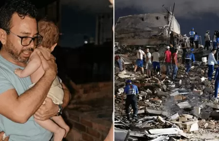 Beb� sobrevive y es rescatado tras sismos de gran magnitud en Venezuela