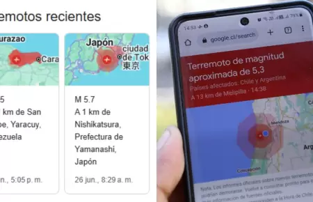 Alerta de Sismos Google