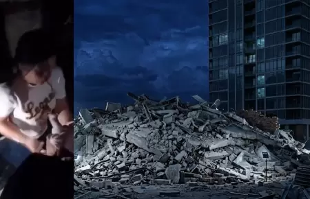 El terremoto dej� miles de damnificados.