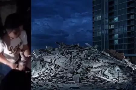 El terremoto dej� miles de damnificados.