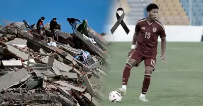 Federaci�n confirm� el deceso de joven jugador tras ser hallado entre los escomb