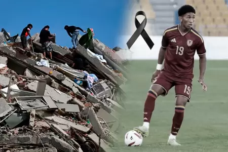 Federaci�n confirm� el deceso de joven jugador tras ser hallado entre los escomb