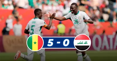 El conjunto senegal�s clav� una goleada que enciende el sue�o a 16vos