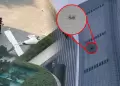 Accidente a�reo en China: Avioneta se estrella contra el edificio m�s grande de Pek�n e inicia investigaci�n