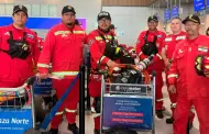 Bomberos del Per� parten a Venezuela para ayudar en labores de rescate tras terremotos