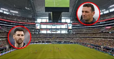 Messi fue descartado como titular.
