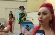 Deysi Araujo organiza piscinazo con sus amigas, pero seguridad la retira por hacer bulla: "Ellas son gritonas"
