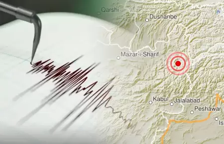 Terremoto hoy en Afganist�n.
