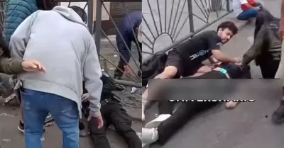 Accidente en el Parque Universitario dej� cinco heridos.