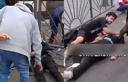 Accidente en el Parque Universitario dej� cinco heridos.