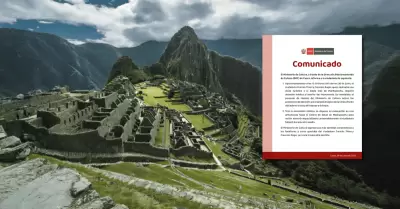 Turista franc�s muere tras sufrir descompensaci�n durante visita a Machu Picchu