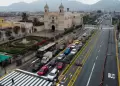 Tr�nsito vehicular vuelve a la normalidad en el Centro Hist�rico de Lima tras marchas a cargo de Juntos por el Per�
